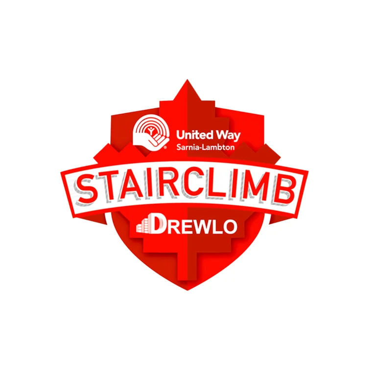 Stairclimb Logo Concept for United Way Sarnia-Lambton