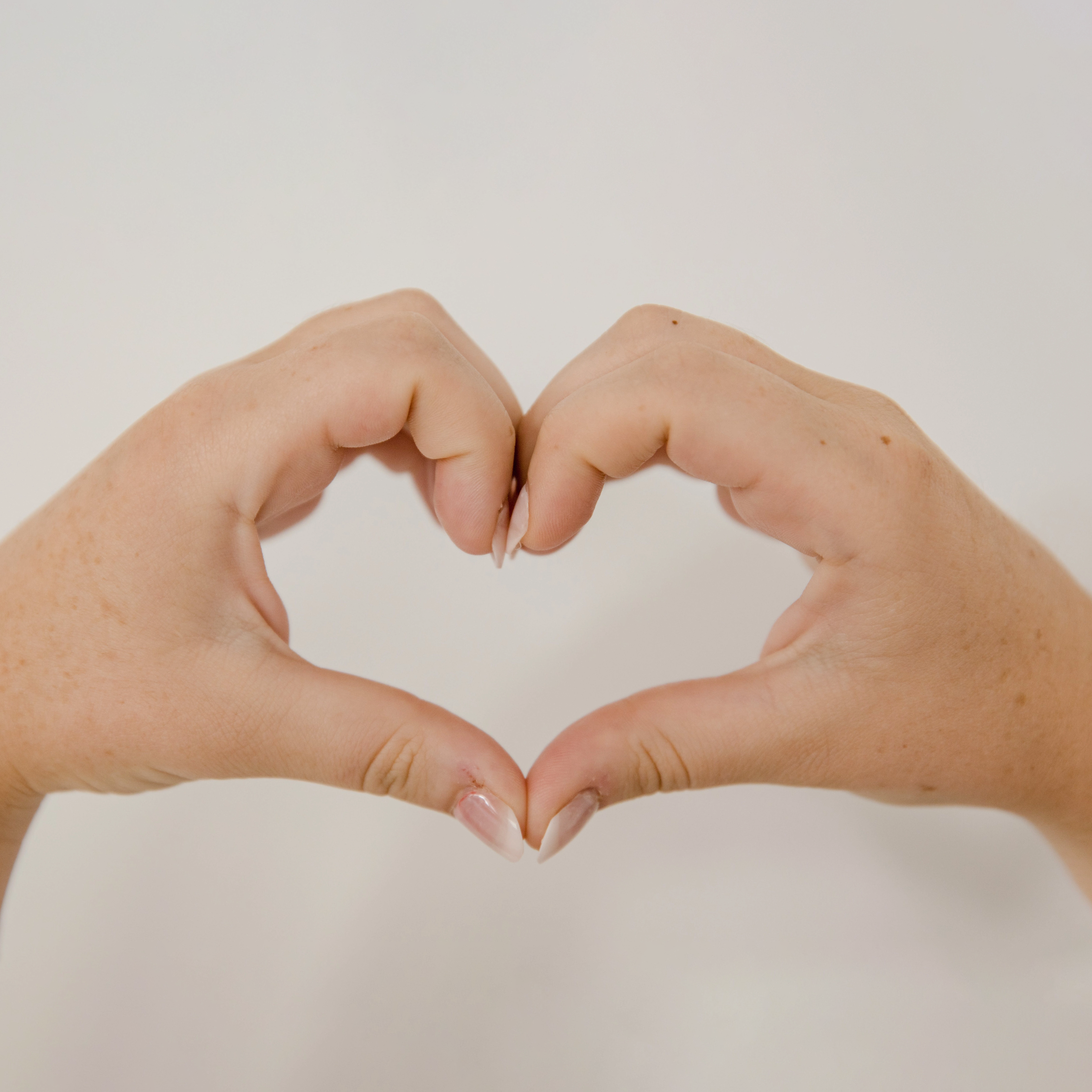 Hands making Heart Symbol