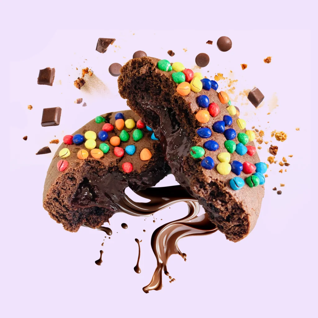 3d Cookie Explosion Graphic